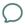 chat bubble icon